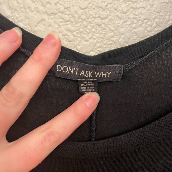 Black Don't Ask Why New York City Cut Out Tank Top - Picture 4 of 5